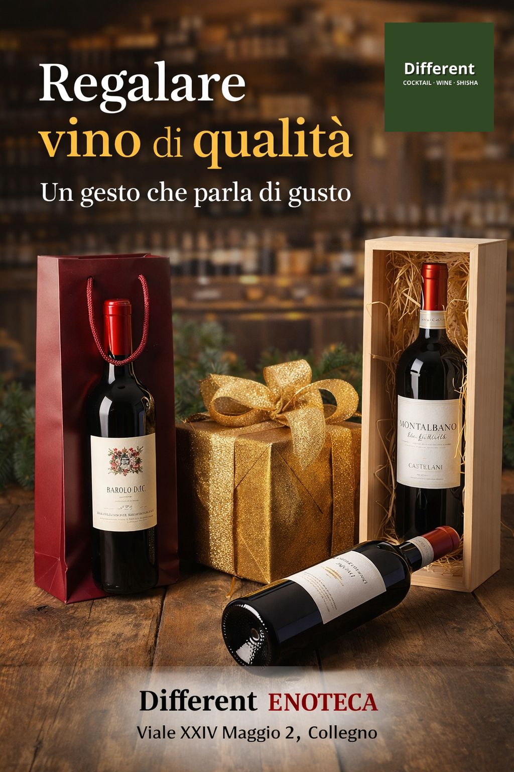 Regalare vino di qualità: un gesto che parla di gusto